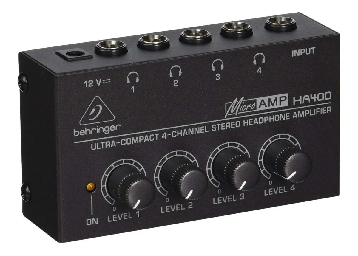 Amplificador de Auriculares Behringer Microamp HA400